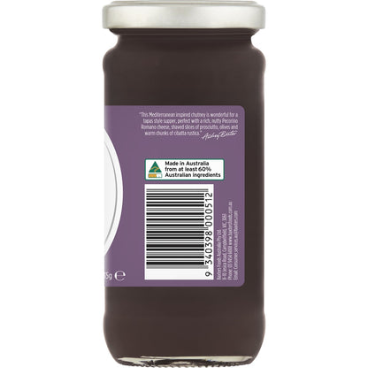 Baxters Fig & Date Balsamic Chutney 235g