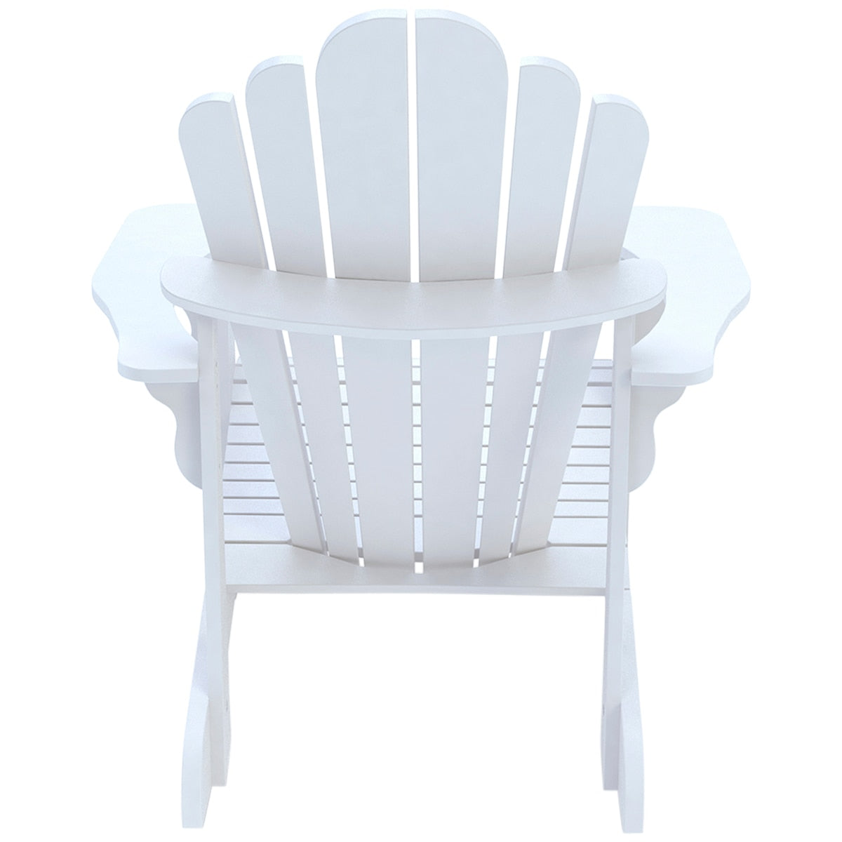 Leisure Line Adirondack Chair 107617 White Recycled Maintenance-Free