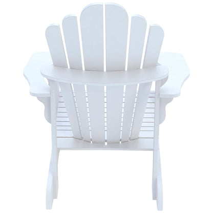 Leisure Line Adirondack Chair 107617 White Recycled Maintenance-Free