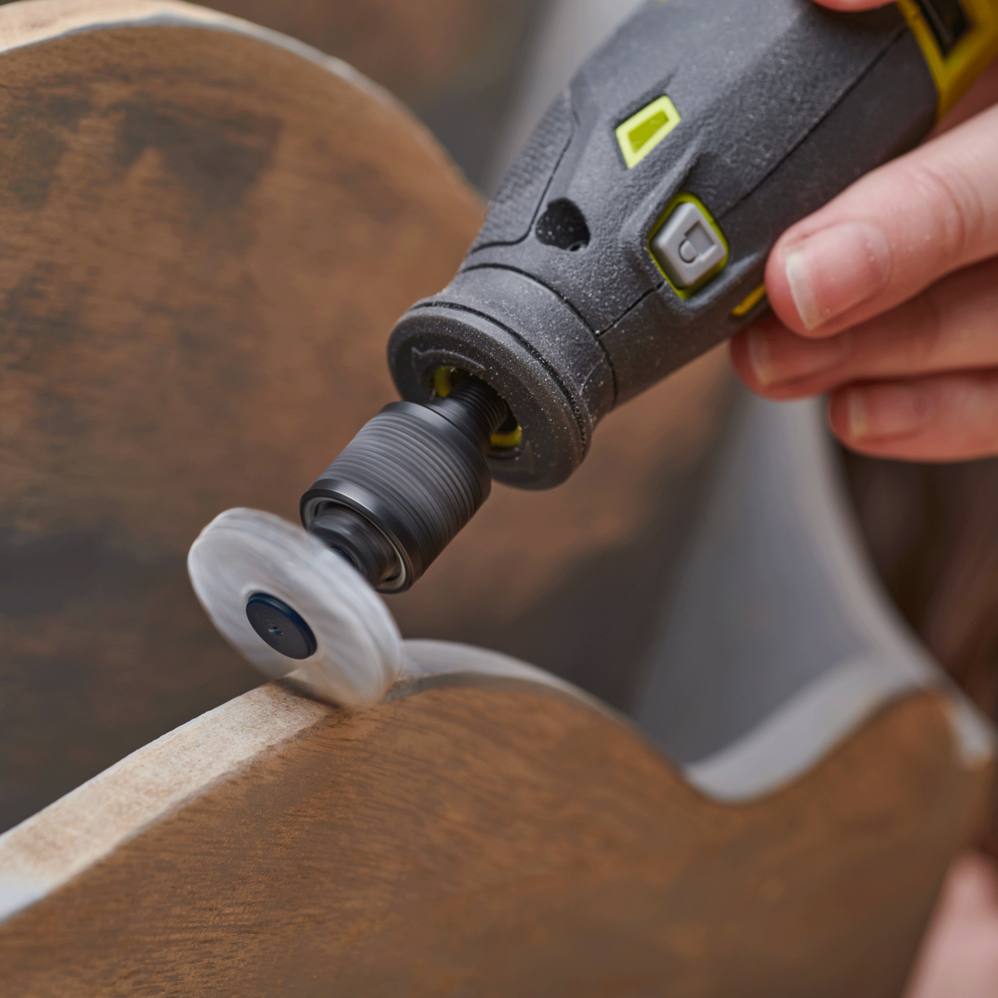 Ryobi Rotary Tool Cleaning and Polishing Disc - 38mm - 120 Grit