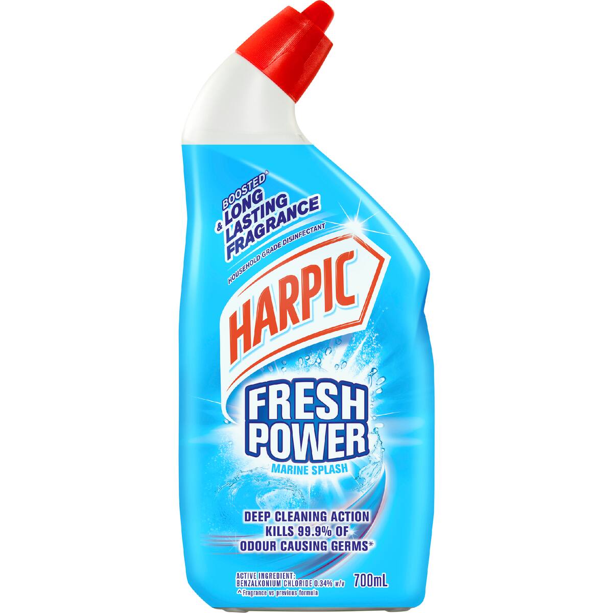 Harpic Fresh Power Marine Splash Toilet Cleaner 700ml