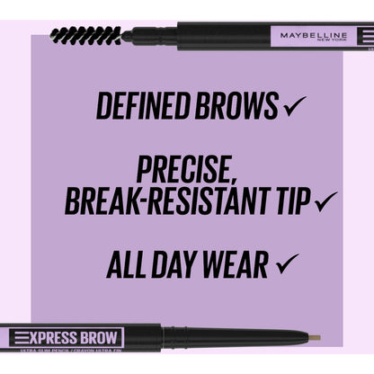 Maybelline Brow Ultra Slim Eyebrow Pencil - Soft Brown Each