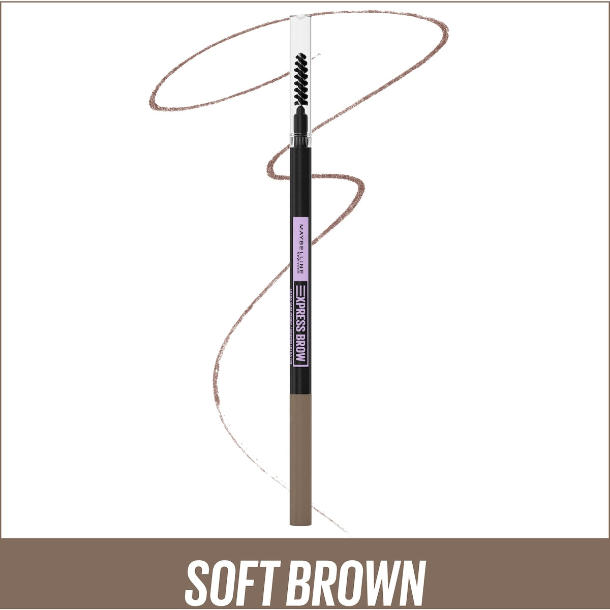 Maybelline Brow Ultra Slim Eyebrow Pencil - Soft Brown Each