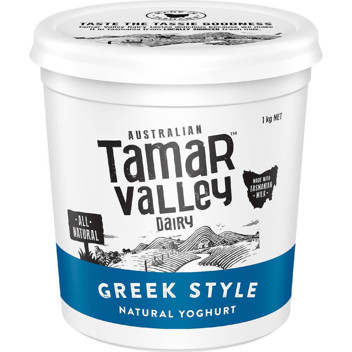 Tamar Valley Dairy Greek Style Yoghurt 1kg