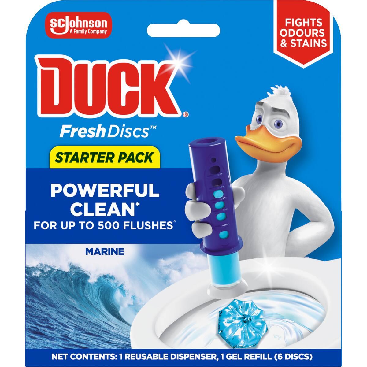 Duck Fresh Discs Toilet Cleaner Marine 36ml