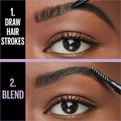 Maybelline Brow Ultra Slim Eyebrow Pencil - Deep Brown Each