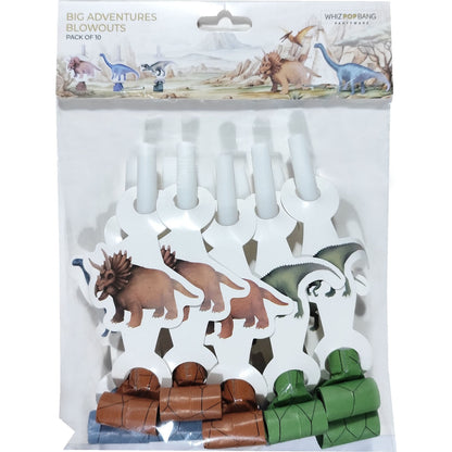 Whiz Pop Bang Big Adventures Blowouts Assorted 10 Pack