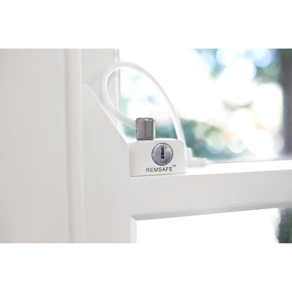 Remsafe Window Restrictor - 21 x 25mm - White