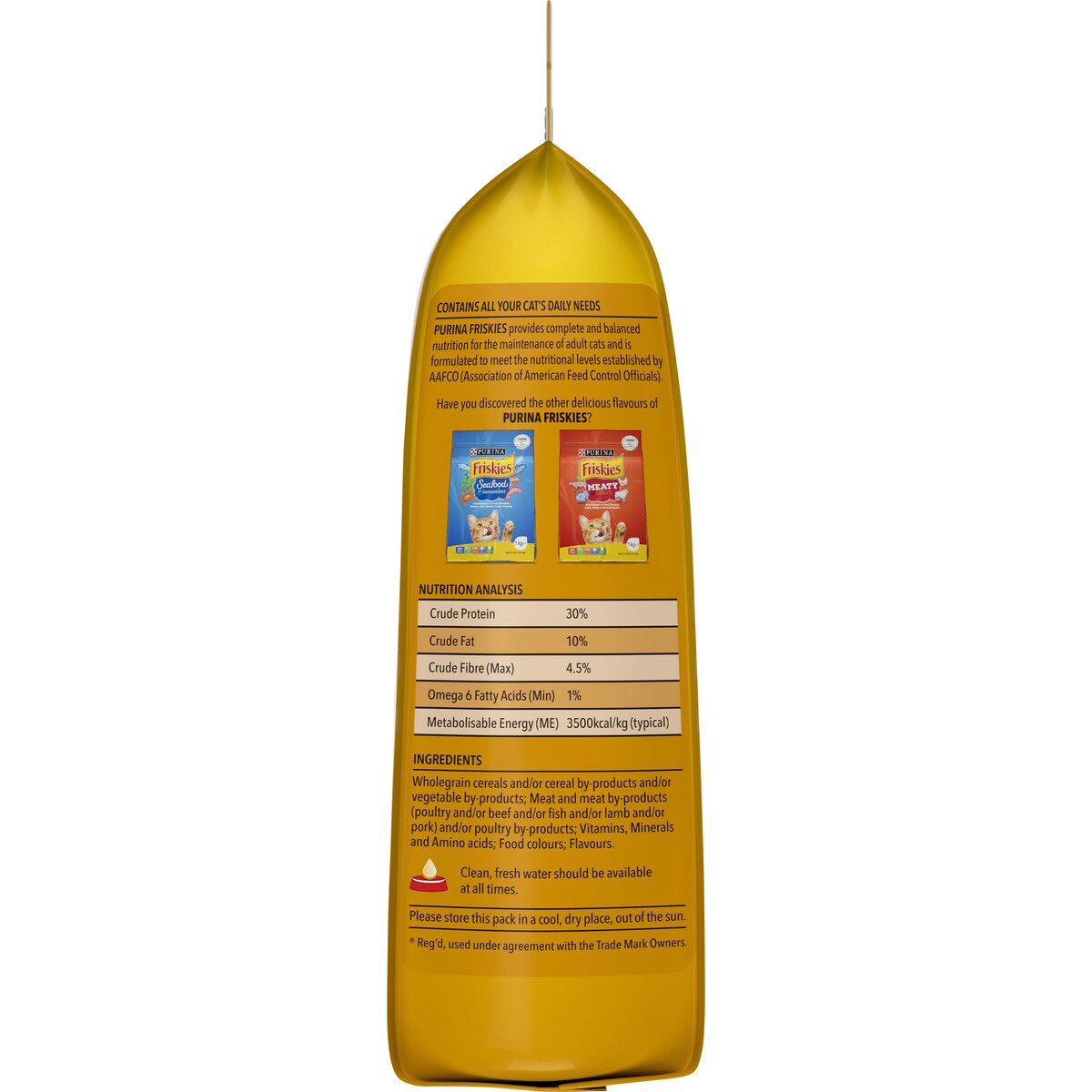 Friskies Adult 7 Dry Cat Food Adult 1kg