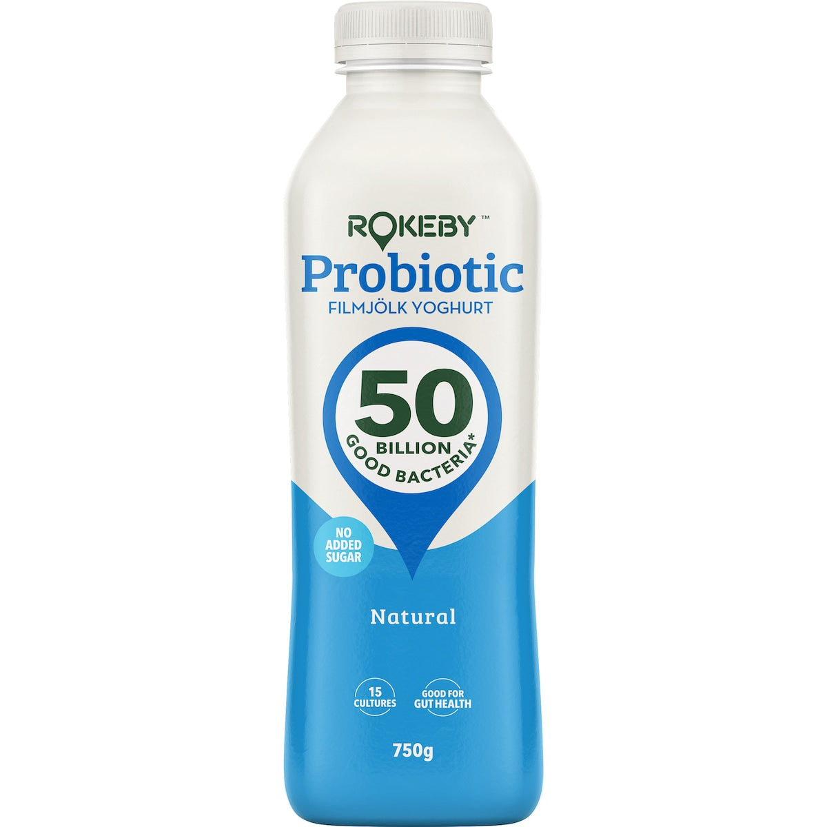 Rokeby Probiotic Filmjolk Yoghurt Natural 750g