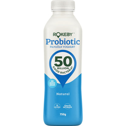Rokeby Probiotic Filmjolk Yoghurt Natural 750g