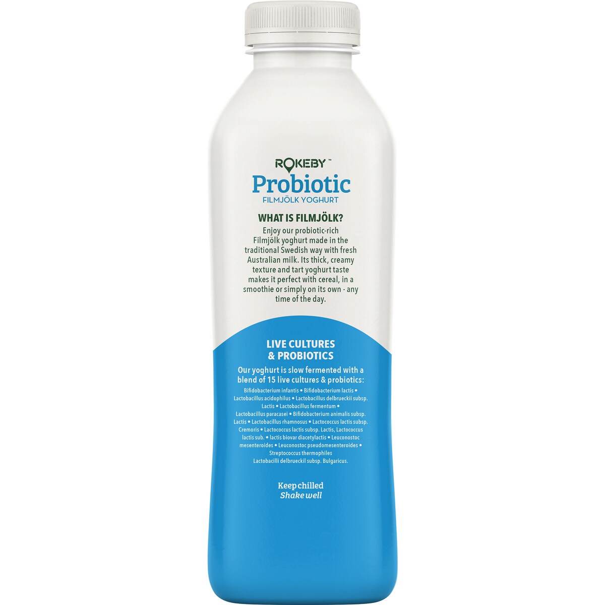 Rokeby Probiotic Filmjolk Yoghurt Natural 750g