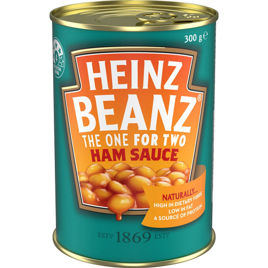Heinz Beanz Baked Beans In Ham Sauce 300g