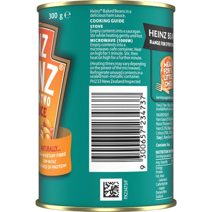 Heinz Beanz Canned Baked Beans In Ham Sauce 300g