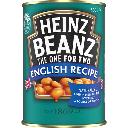 Heinz Beanz Canned Baked Breakfast Beans English Recipe 300g