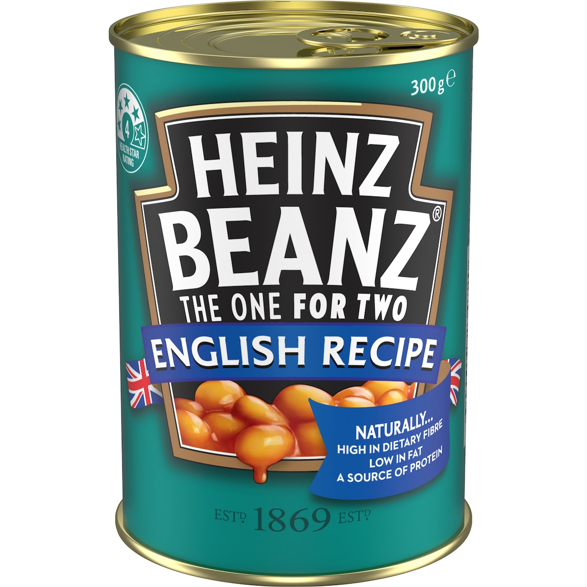 Heinz Beanz Canned Baked Breakfast Beans English Recipe 300g
