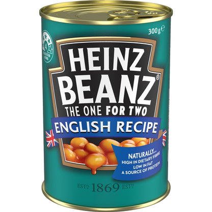 Heinz Beanz Canned Baked Breakfast Beans English Recipe 300g