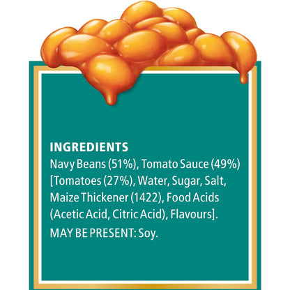 Heinz Beanz Canned Baked Breakfast Beans English Recipe 300g