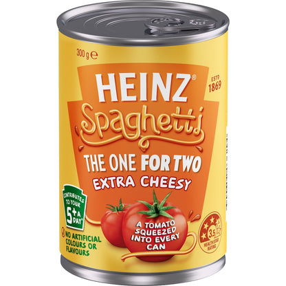 Heinz Spaghetti Extra Cheesy Pasta Canned Spaghetti 300g
