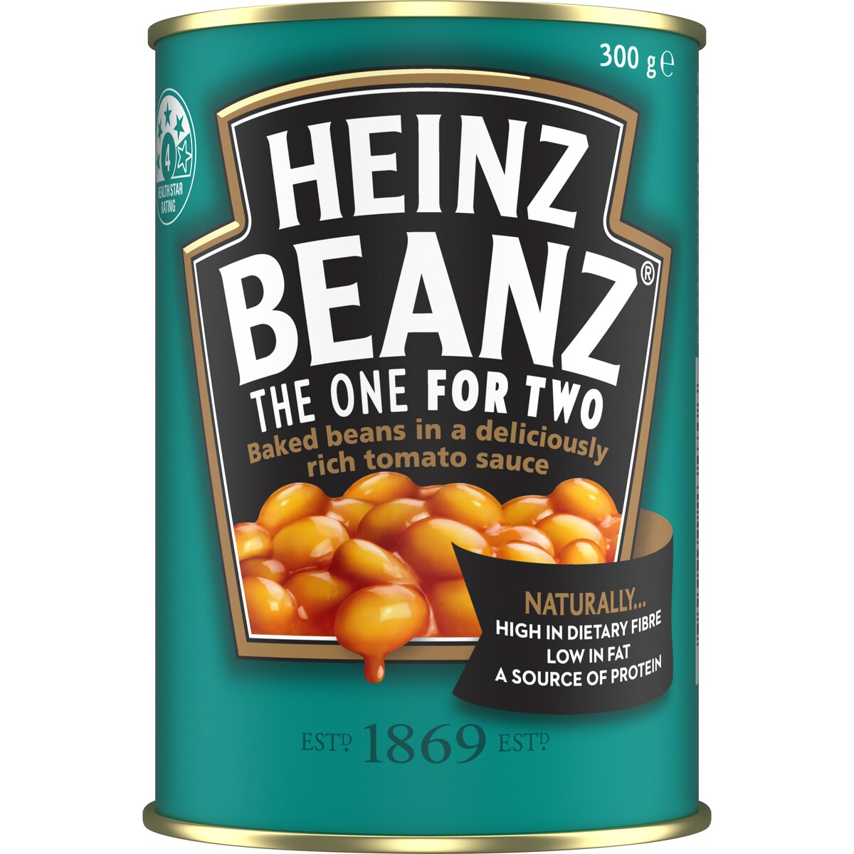Heinz Beanz Baked Beans In Tomato Sauce 300g