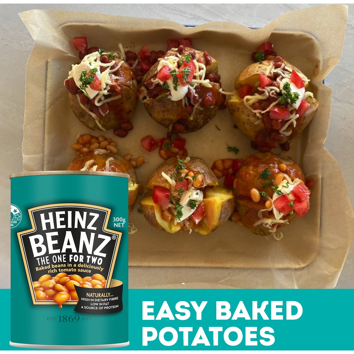 Heinz Beanz Baked Beans In Tomato Sauce 300g