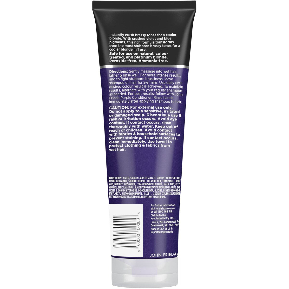 John Frieda Violet Crush Intense Purple Shampoo 250mL
