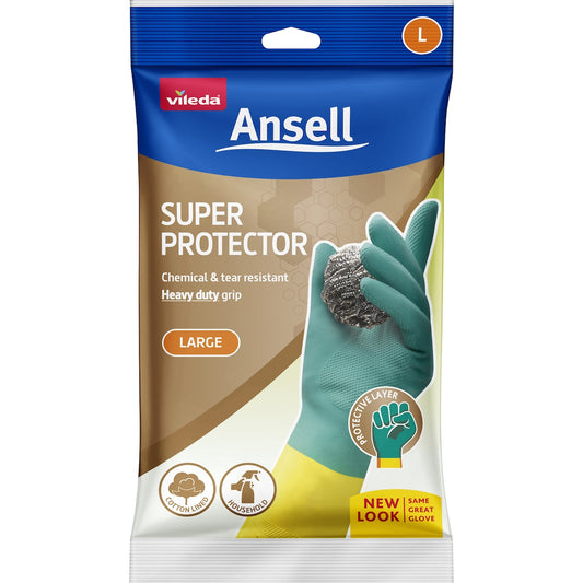 Vileda Ansell Super Protector Gloves Large Pair each