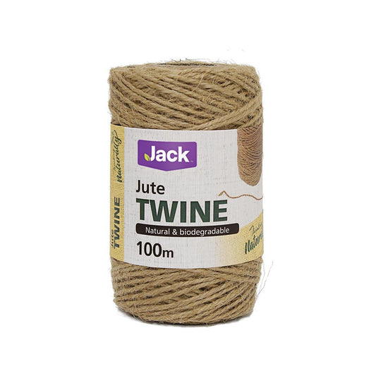 Jack Jute Twine - Natural & Biodegradable - 100m