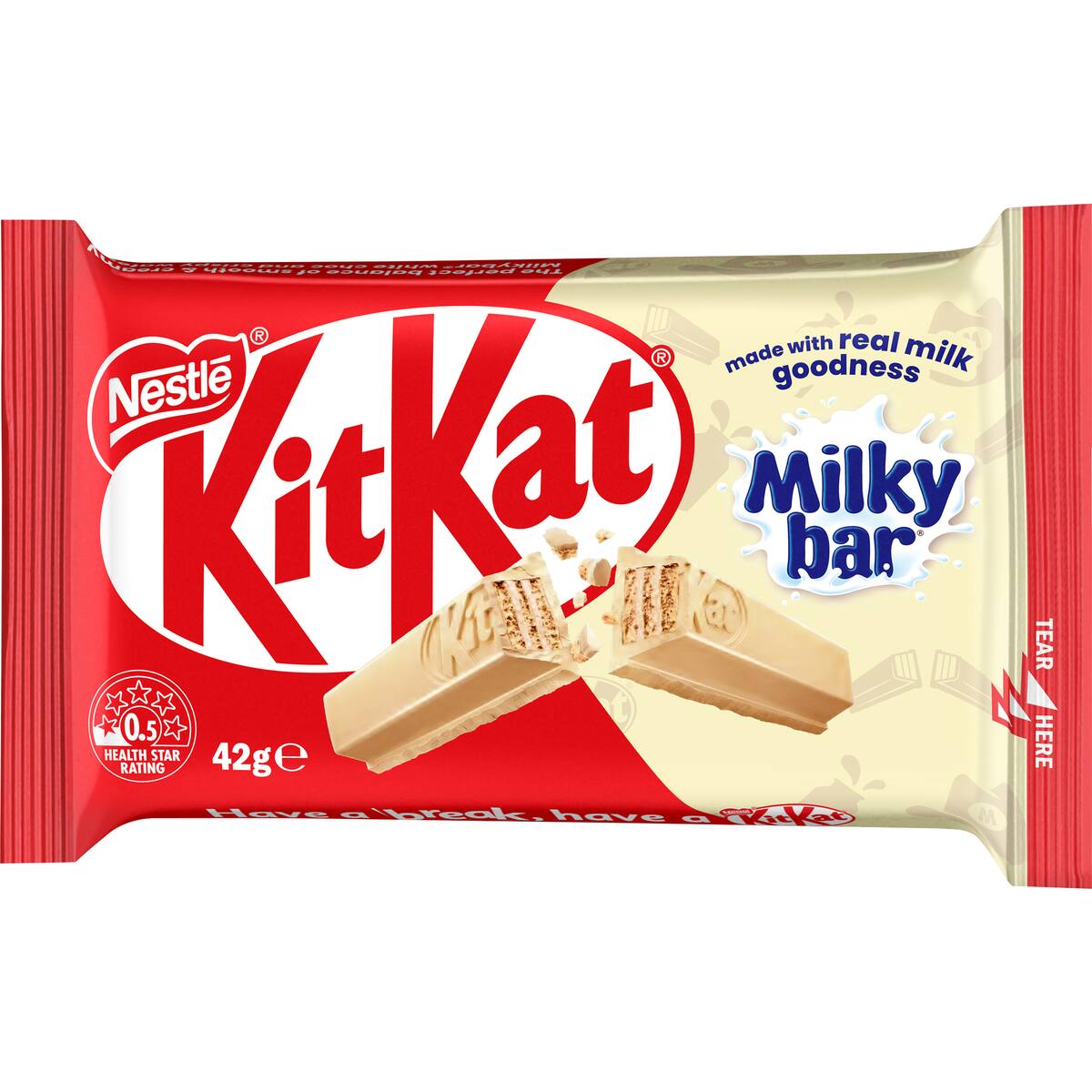 Kitkat Milkybar White Chocolate 42g