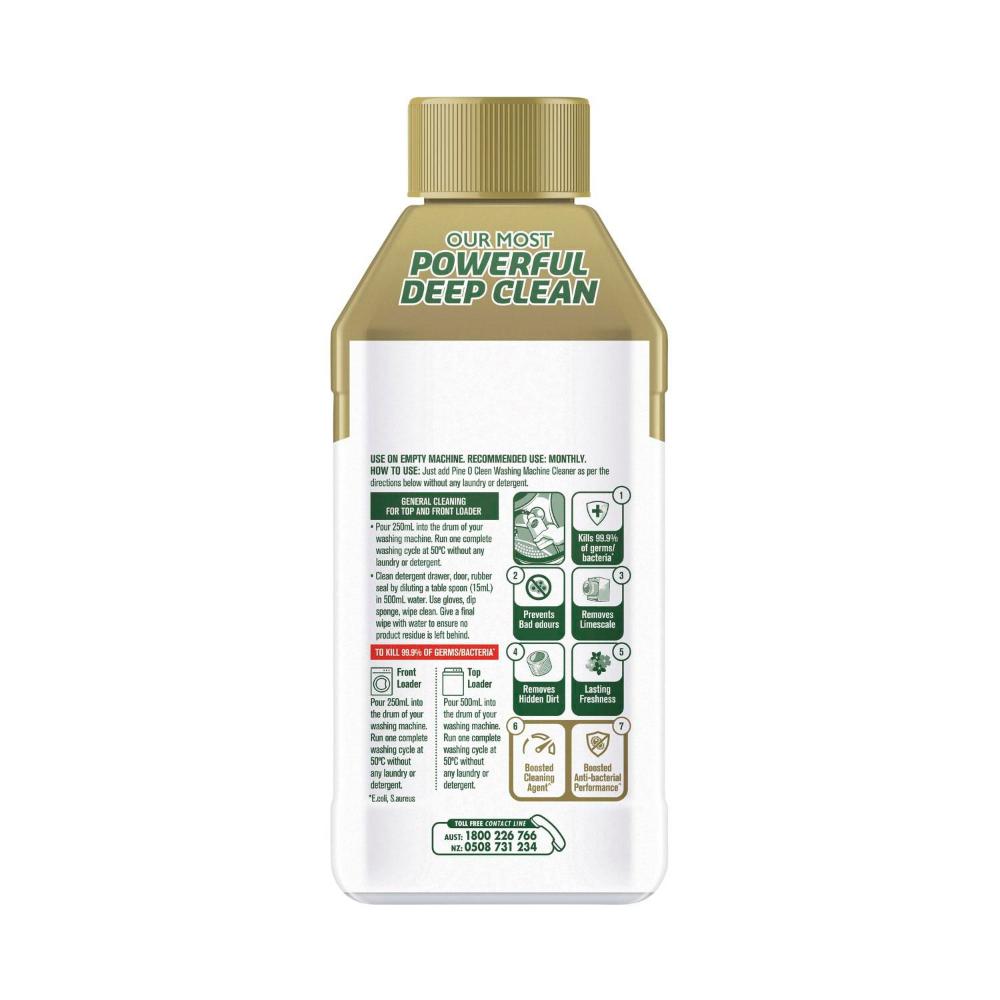 Pine O een Gold 7 In 1 Washing Machine eaner - 250mL