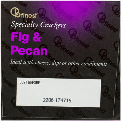 Ob Finest Speciality Crackers Fig & Pecan 150g
