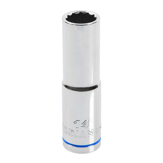 Trojan Deep Socket - 14mm - 1/2" Drive
