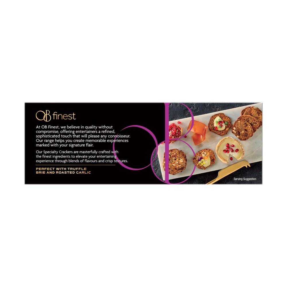 OB Finest Fig & Pecan Crackers - 150g
