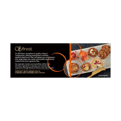 OB Finest Apricot & Macadamia Crackers - 150g