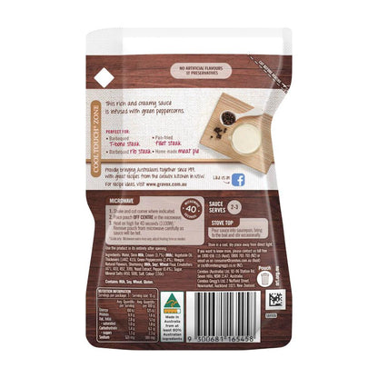 Gravox Peppercorn With Cream Sauce Liquid Pouch - 165g