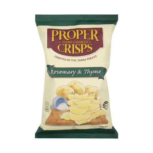 Proper Crisps Rosemary & Thyme - 150g