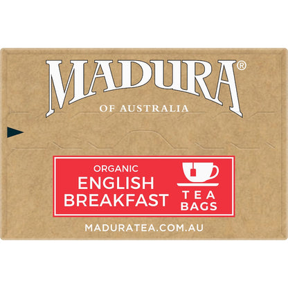 Madura Organic English Breakfast Tea Bags 50 Pack