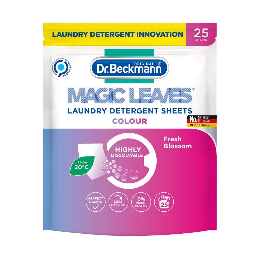 Dr Beckmann Laundry Detergent Sheet Colour 25 Sheets - 1 Each