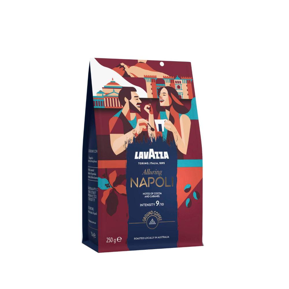 Lavazza Tales Of Italy Alluring Napoli Ground Coffee - 250g
