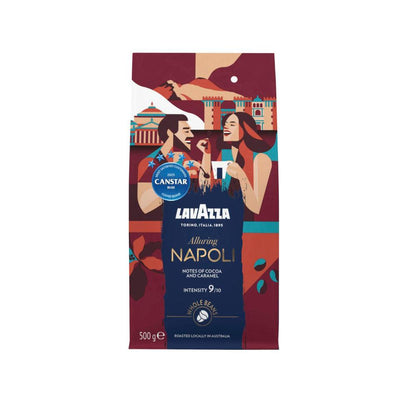 Lavazza Tales Of Italy Alluring Napoli Premium Coffee Beans - 500g