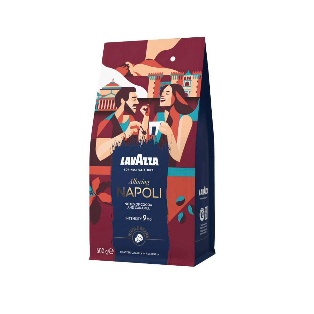 Lavazza Tales Of Italy Alluring Napoli Premium Coffee Beans - 500g