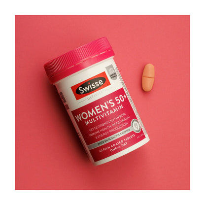 Swisse Ultivite Women's 50+ Multivitamin With Key Nutrients - 60 pack