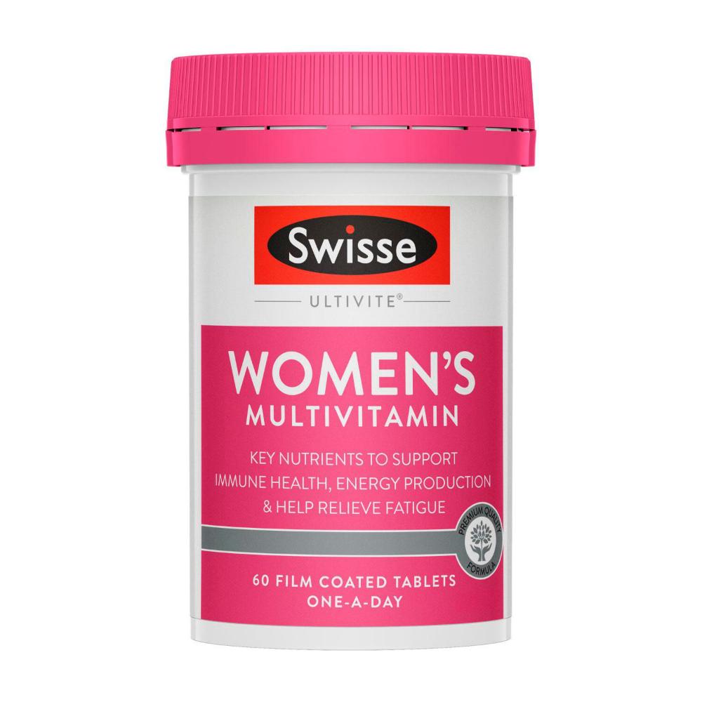 Swisse Ultivite Women's Multivitamin With Key Nutrients - 60 pack