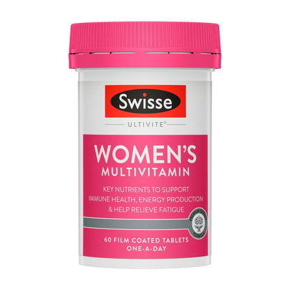 Swisse Ultivite Women's Multivitamin With Key Nutrients - 60 pack
