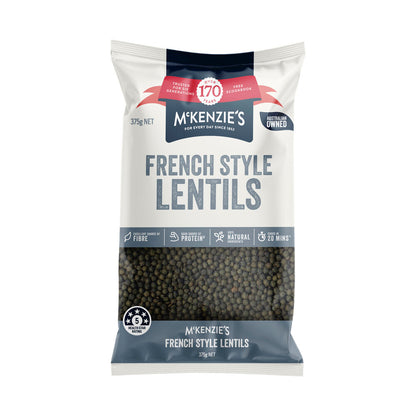 McKenzie's French Style Black Lentils - 375g