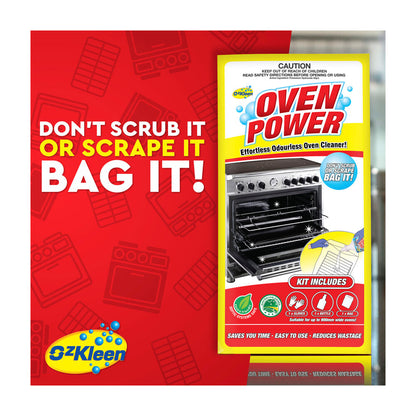 Ozkleen Oven Power eaner Kit - 1 pack