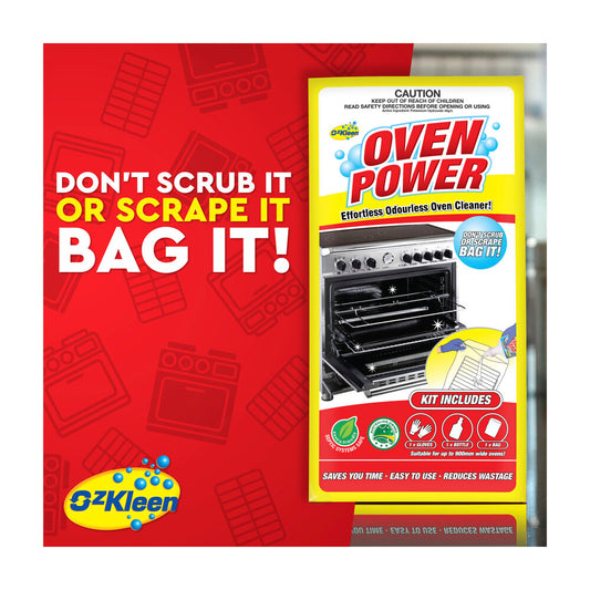 Ozkleen Oven Power eaner Kit - 1 pack