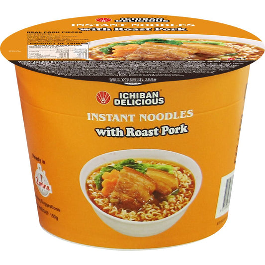 Ichiban Delicious Noodle Bowl Roast Pork 150g