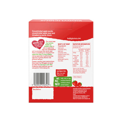 Kiddylicious Strawberry Wriggles Multipack - 48g