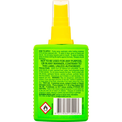 Bushman Plus 20% Deet Insect Repellent Pump Spray 100mL